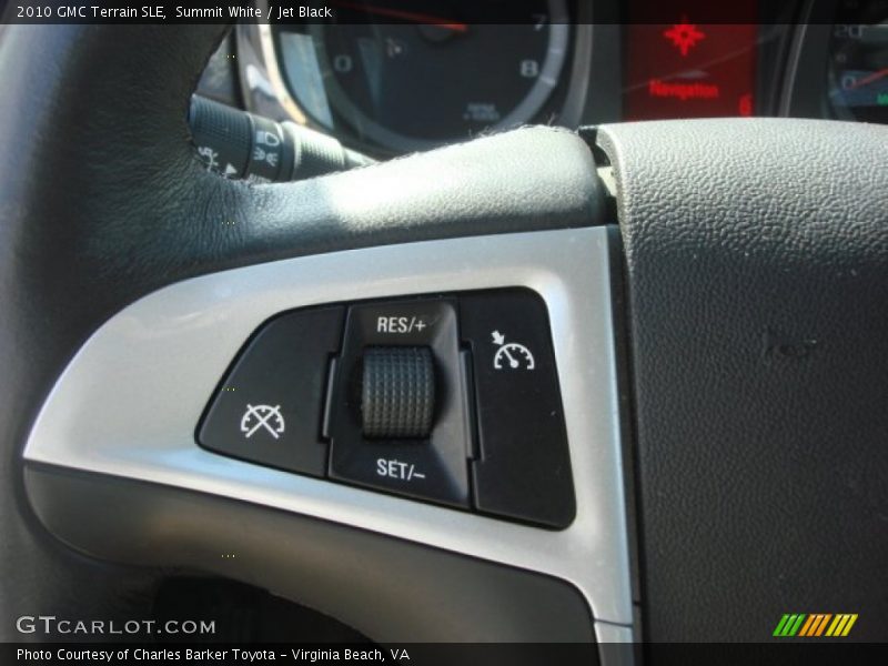 Summit White / Jet Black 2010 GMC Terrain SLE