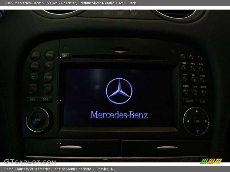 Iridium Silver Metallic / AMG Black 2009 Mercedes-Benz SL 63 AMG Roadster