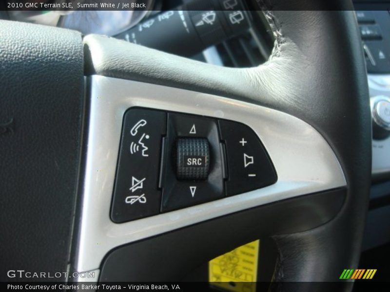 Summit White / Jet Black 2010 GMC Terrain SLE