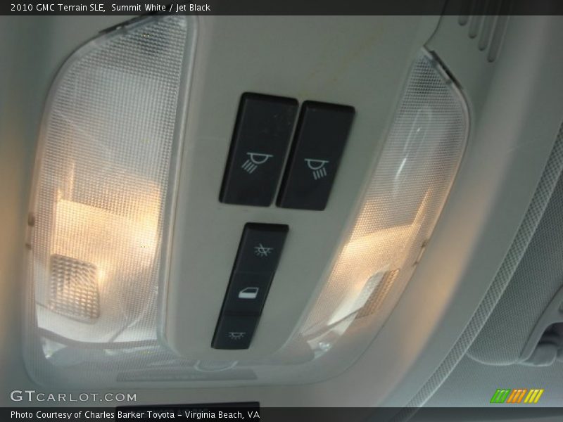 Summit White / Jet Black 2010 GMC Terrain SLE
