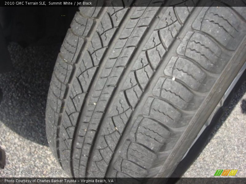 Summit White / Jet Black 2010 GMC Terrain SLE