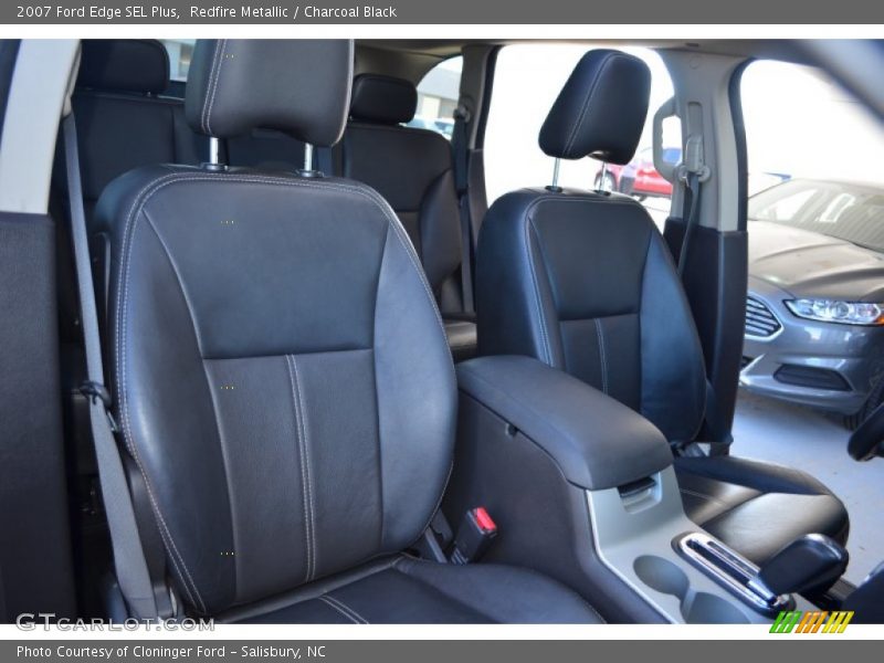 Redfire Metallic / Charcoal Black 2007 Ford Edge SEL Plus