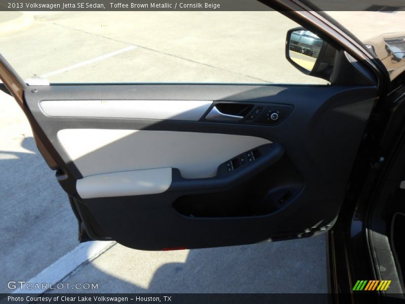 Toffee Brown Metallic / Cornsilk Beige 2013 Volkswagen Jetta SE Sedan