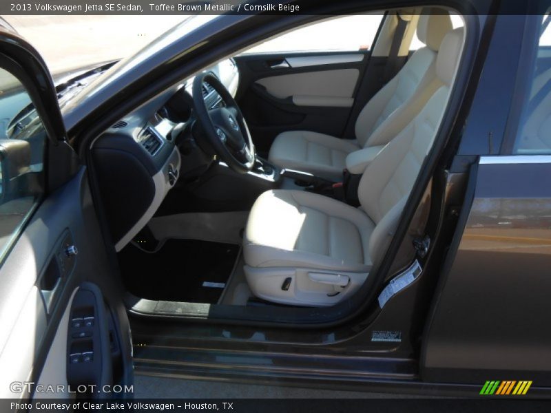 Toffee Brown Metallic / Cornsilk Beige 2013 Volkswagen Jetta SE Sedan