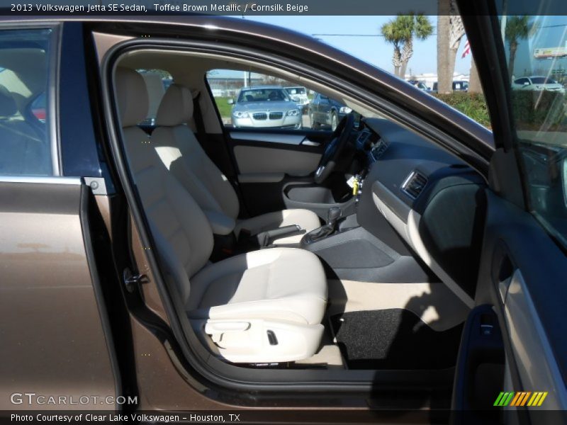 Toffee Brown Metallic / Cornsilk Beige 2013 Volkswagen Jetta SE Sedan