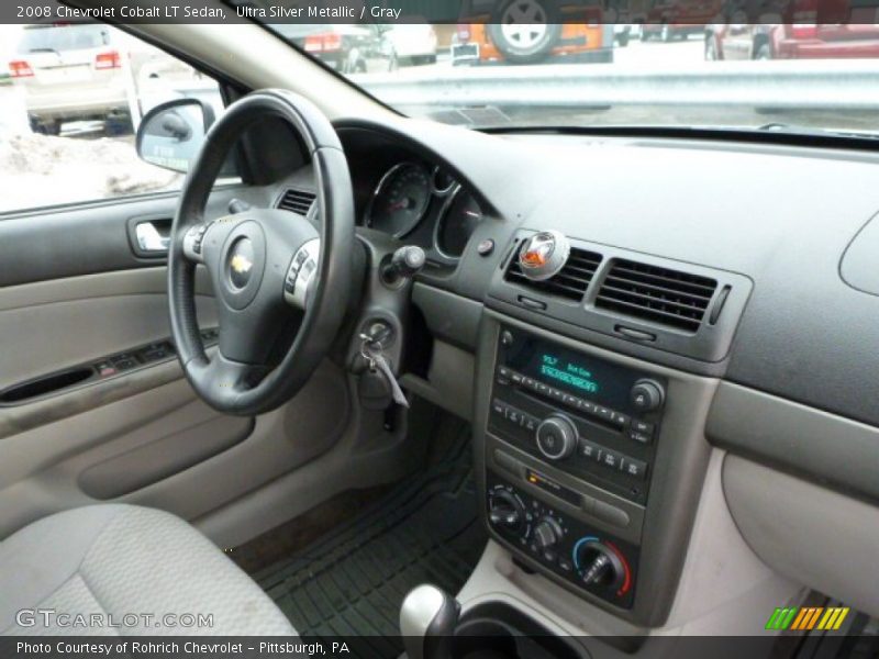 Ultra Silver Metallic / Gray 2008 Chevrolet Cobalt LT Sedan