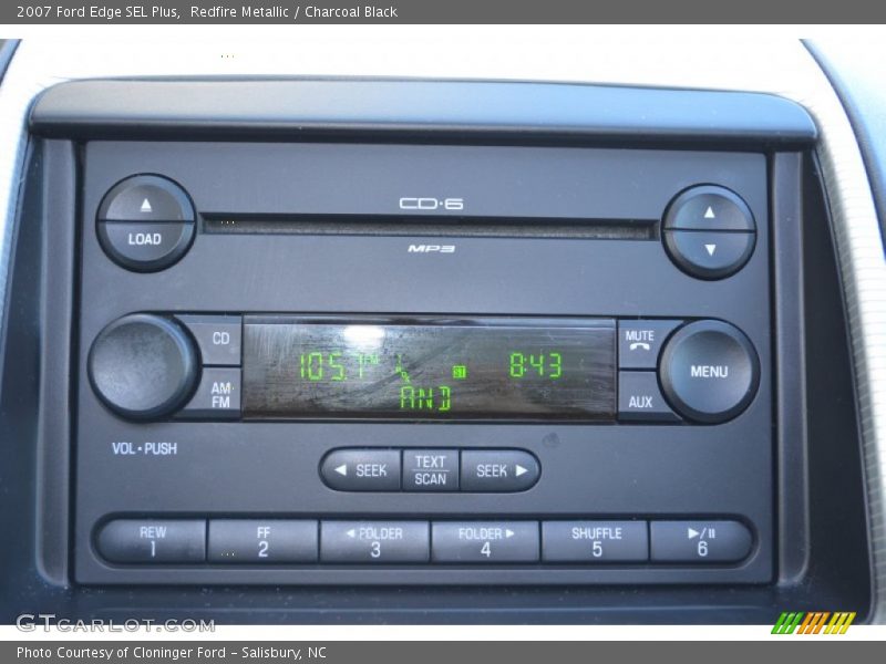 Audio System of 2007 Edge SEL Plus