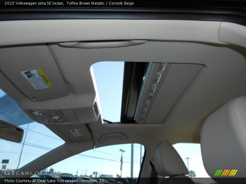 Toffee Brown Metallic / Cornsilk Beige 2013 Volkswagen Jetta SE Sedan