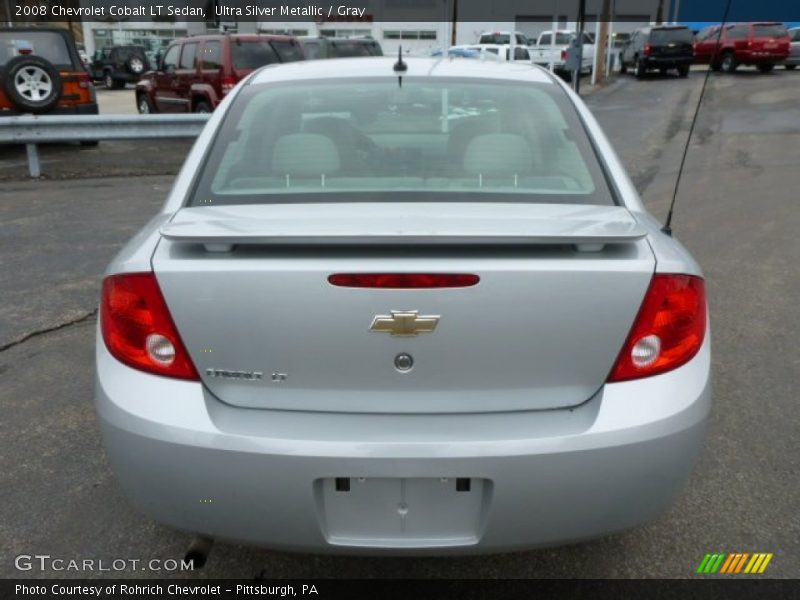 Ultra Silver Metallic / Gray 2008 Chevrolet Cobalt LT Sedan