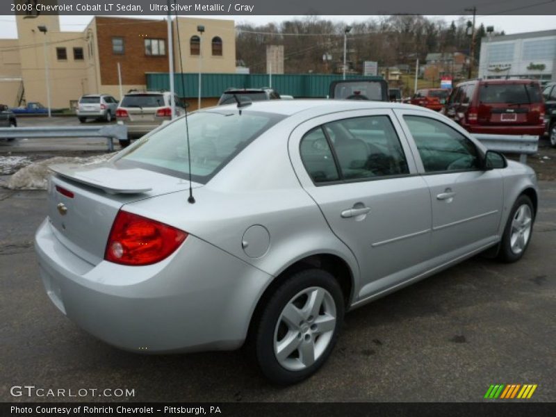 Ultra Silver Metallic / Gray 2008 Chevrolet Cobalt LT Sedan