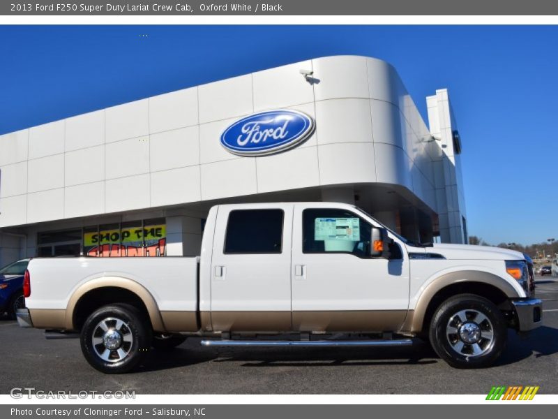  2013 F250 Super Duty Lariat Crew Cab Oxford White