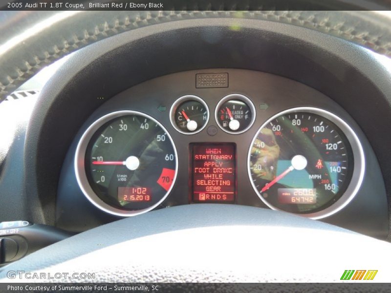  2005 TT 1.8T Coupe 1.8T Coupe Gauges