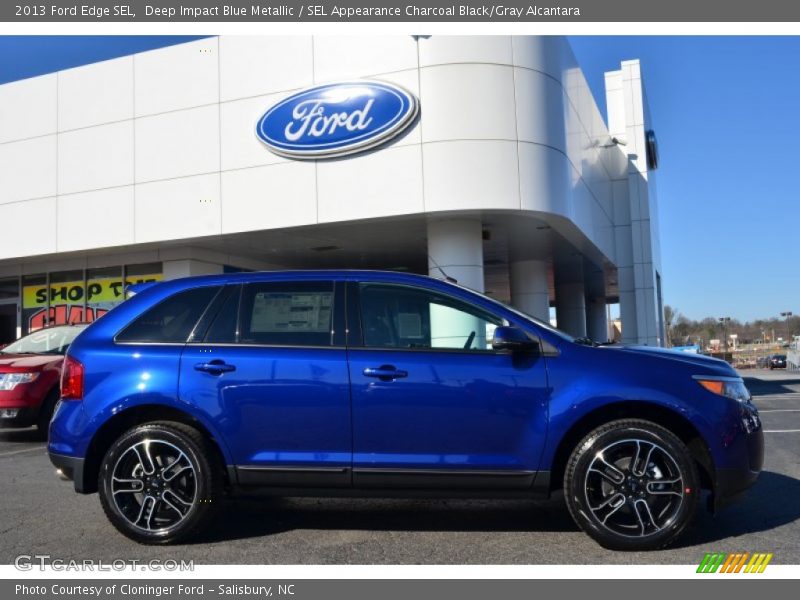  2013 Edge SEL Deep Impact Blue Metallic