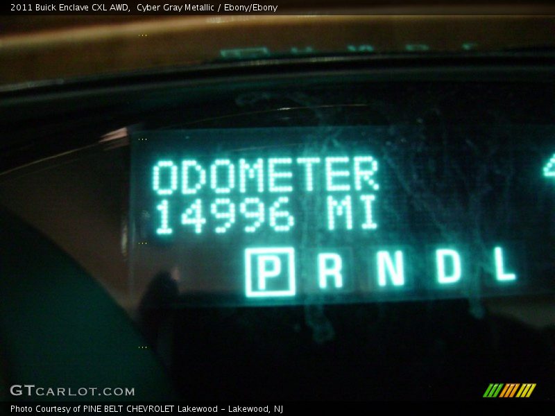 Cyber Gray Metallic / Ebony/Ebony 2011 Buick Enclave CXL AWD