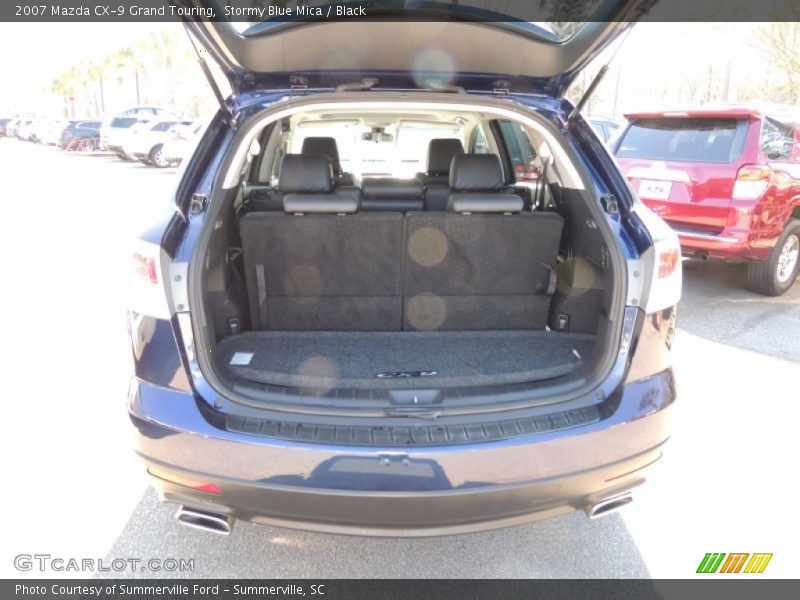 Stormy Blue Mica / Black 2007 Mazda CX-9 Grand Touring