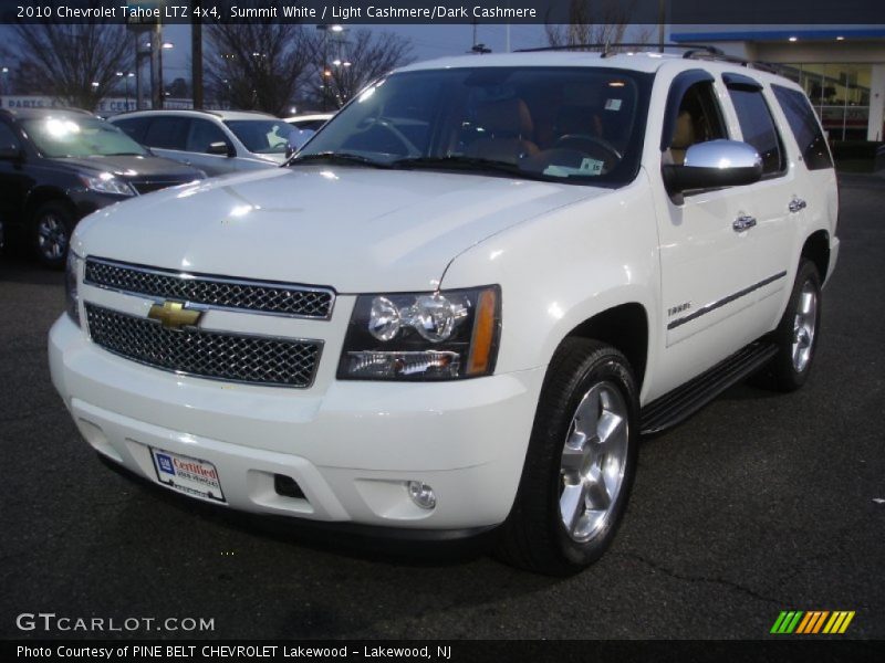 Summit White / Light Cashmere/Dark Cashmere 2010 Chevrolet Tahoe LTZ 4x4