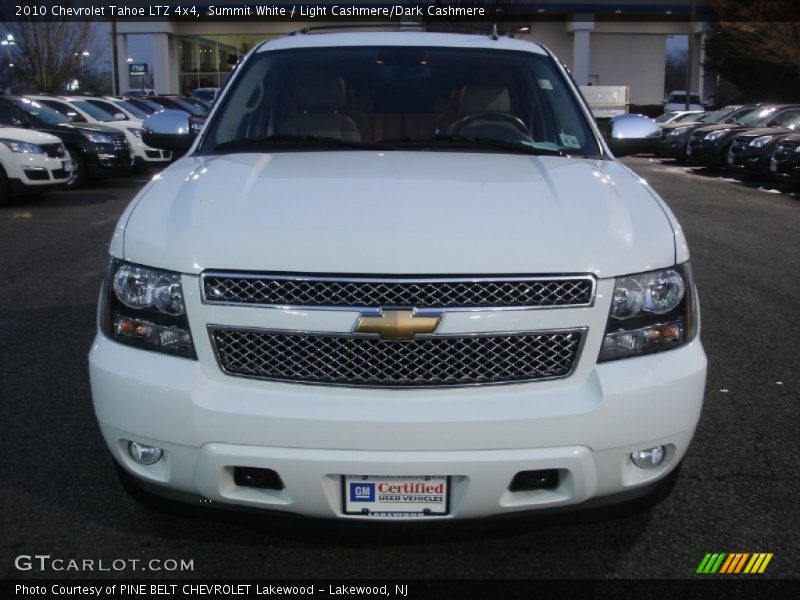 Summit White / Light Cashmere/Dark Cashmere 2010 Chevrolet Tahoe LTZ 4x4