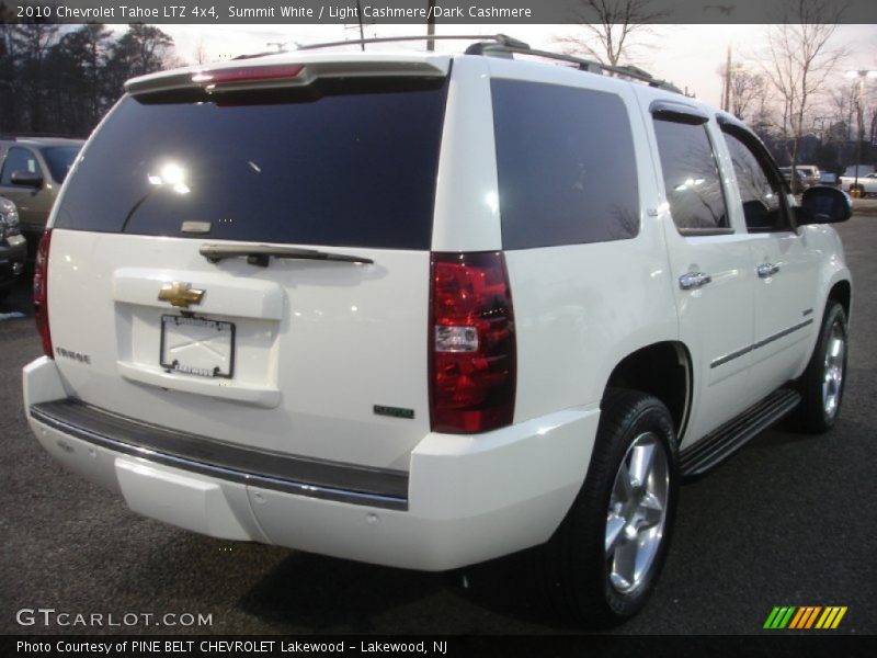 Summit White / Light Cashmere/Dark Cashmere 2010 Chevrolet Tahoe LTZ 4x4