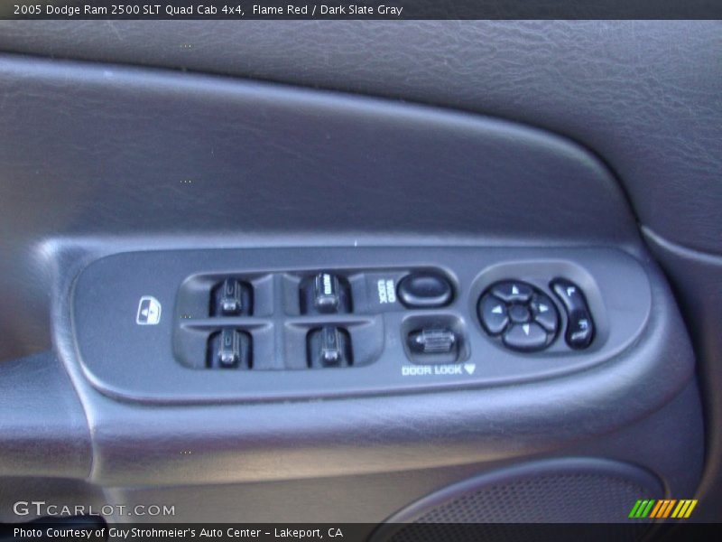 Flame Red / Dark Slate Gray 2005 Dodge Ram 2500 SLT Quad Cab 4x4