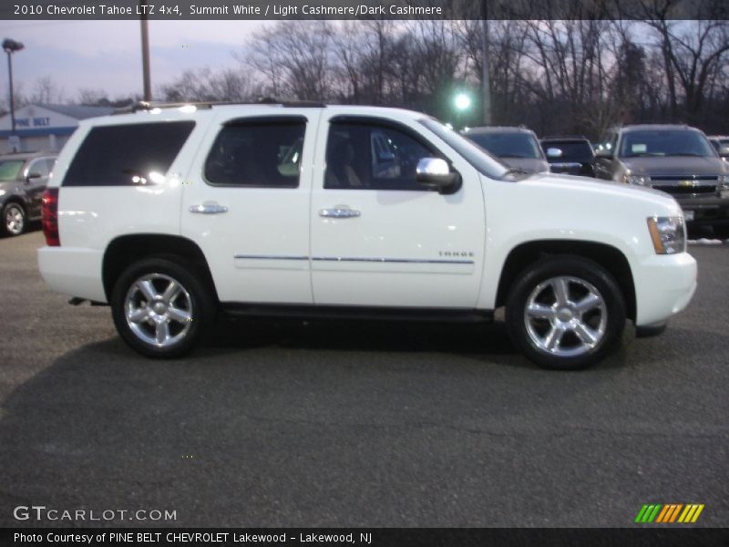 Summit White / Light Cashmere/Dark Cashmere 2010 Chevrolet Tahoe LTZ 4x4