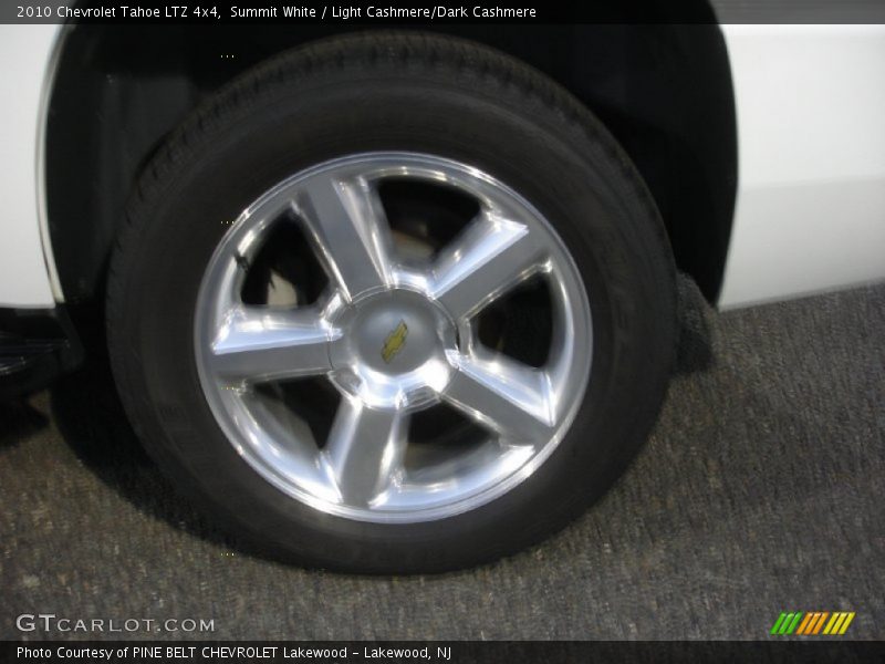 Summit White / Light Cashmere/Dark Cashmere 2010 Chevrolet Tahoe LTZ 4x4