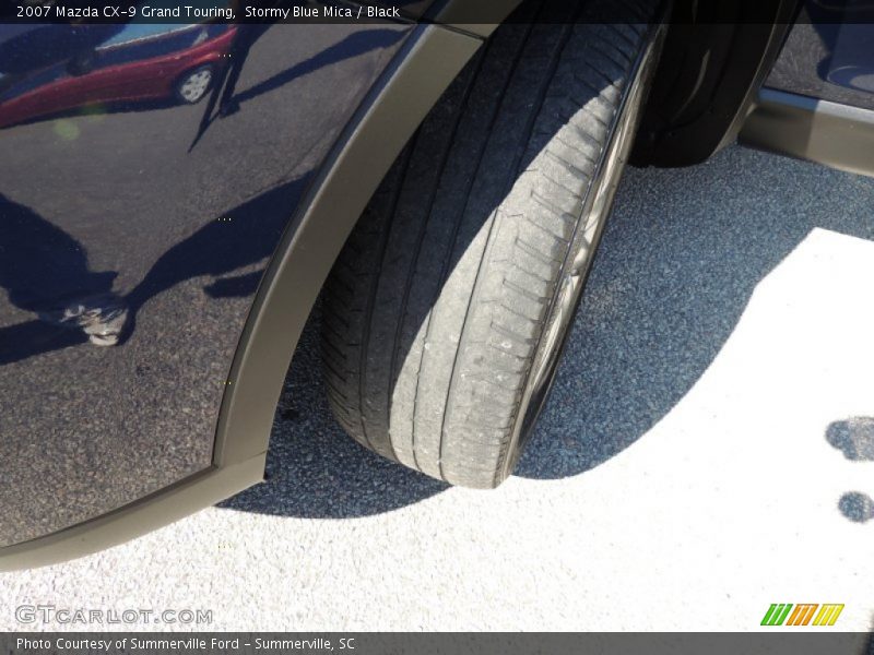 Stormy Blue Mica / Black 2007 Mazda CX-9 Grand Touring