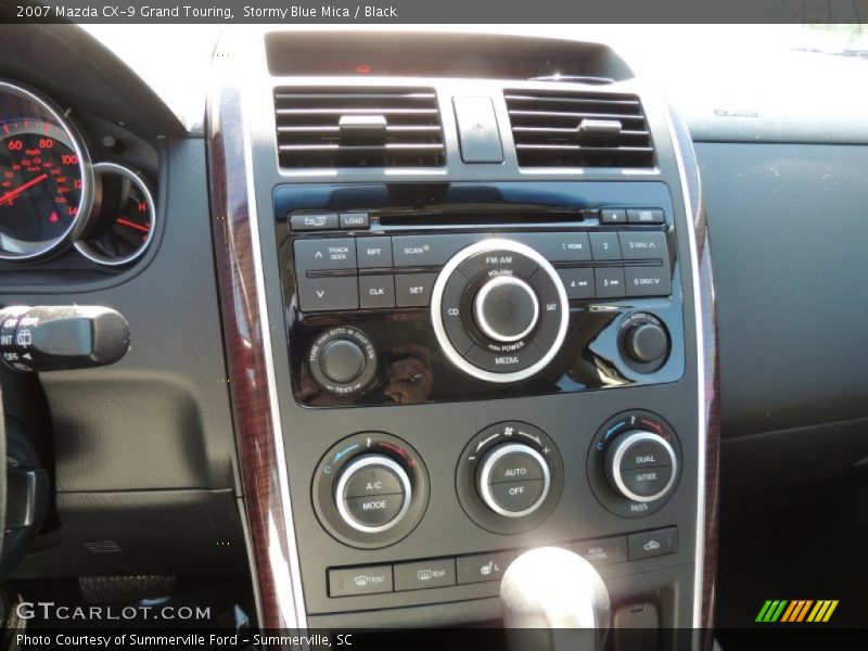 Stormy Blue Mica / Black 2007 Mazda CX-9 Grand Touring