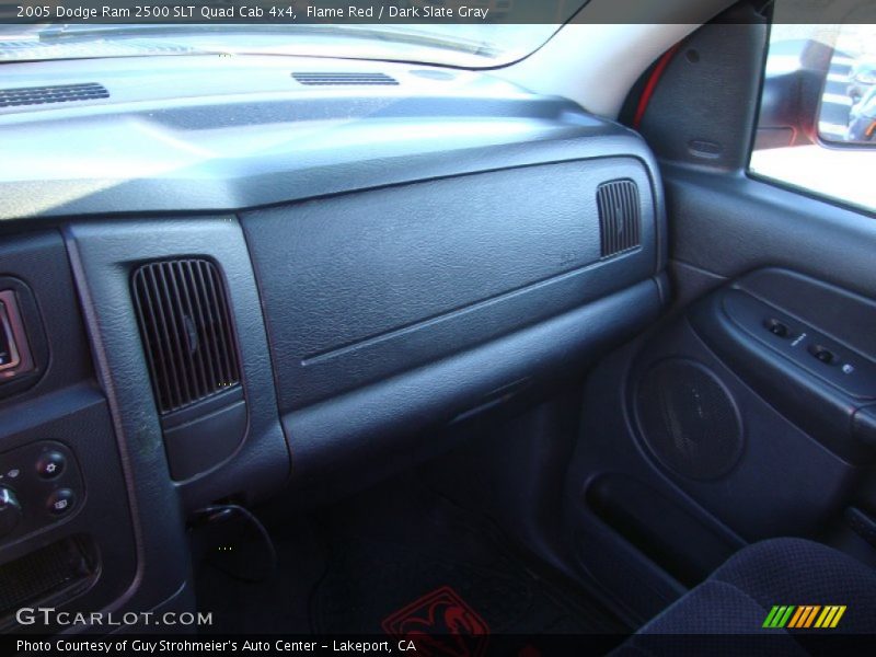 Flame Red / Dark Slate Gray 2005 Dodge Ram 2500 SLT Quad Cab 4x4