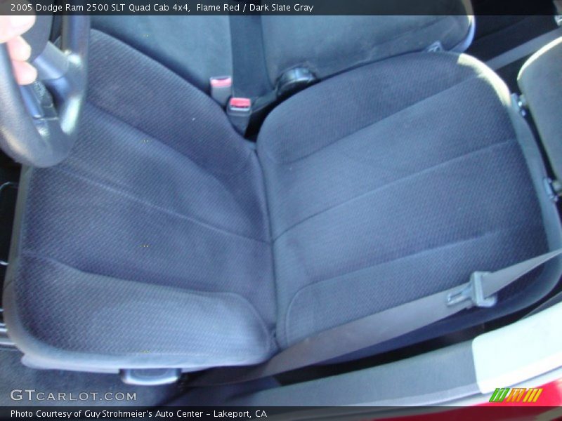 Flame Red / Dark Slate Gray 2005 Dodge Ram 2500 SLT Quad Cab 4x4
