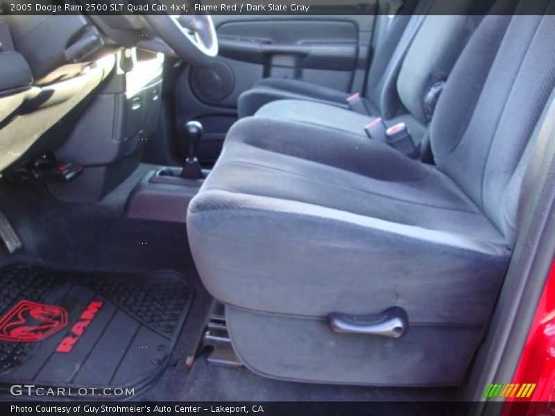 Flame Red / Dark Slate Gray 2005 Dodge Ram 2500 SLT Quad Cab 4x4