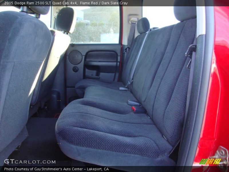 Rear Seat of 2005 Ram 2500 SLT Quad Cab 4x4