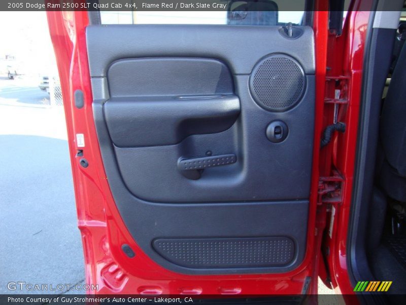 Flame Red / Dark Slate Gray 2005 Dodge Ram 2500 SLT Quad Cab 4x4