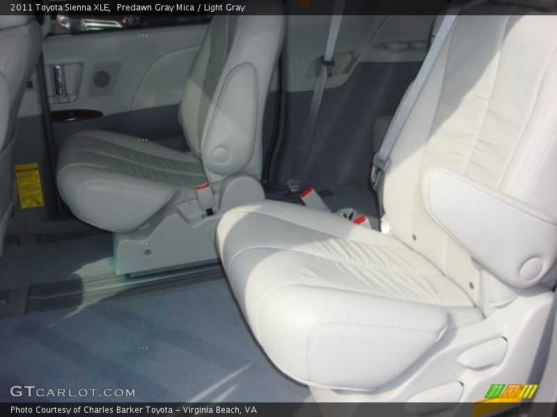 Predawn Gray Mica / Light Gray 2011 Toyota Sienna XLE