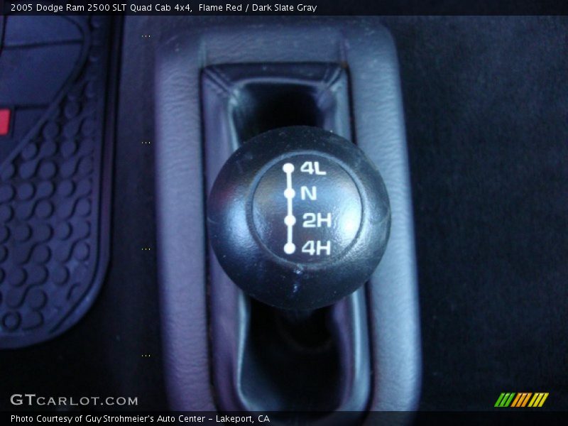 Flame Red / Dark Slate Gray 2005 Dodge Ram 2500 SLT Quad Cab 4x4