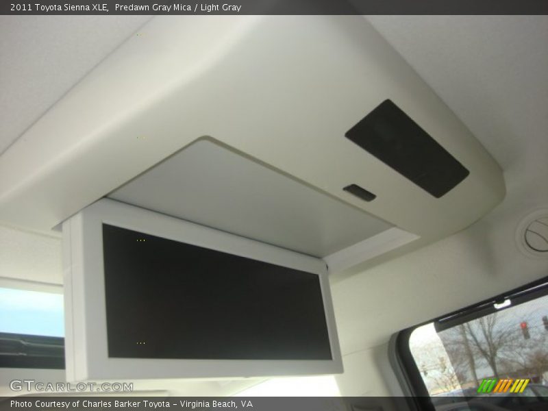 Predawn Gray Mica / Light Gray 2011 Toyota Sienna XLE
