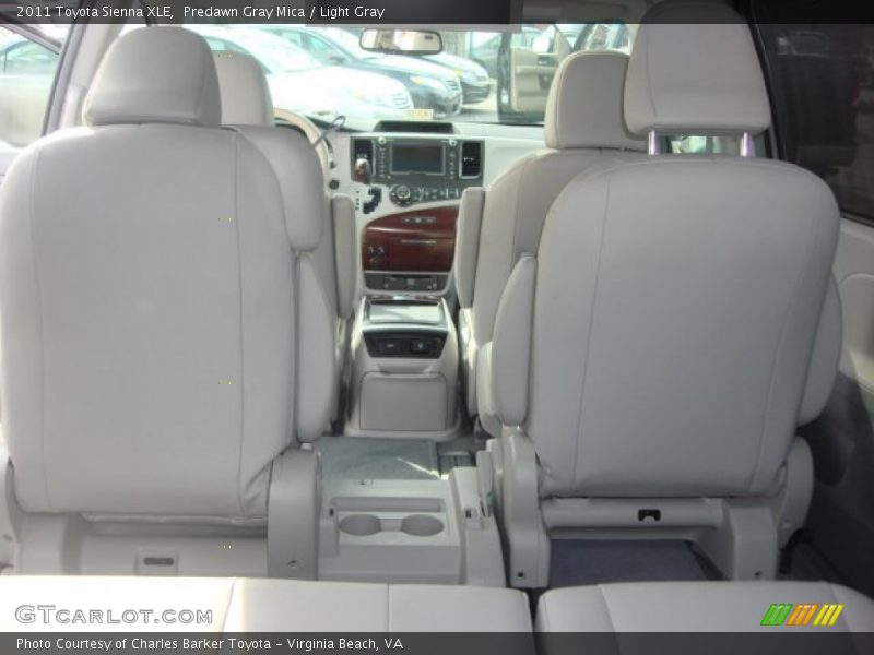 Predawn Gray Mica / Light Gray 2011 Toyota Sienna XLE