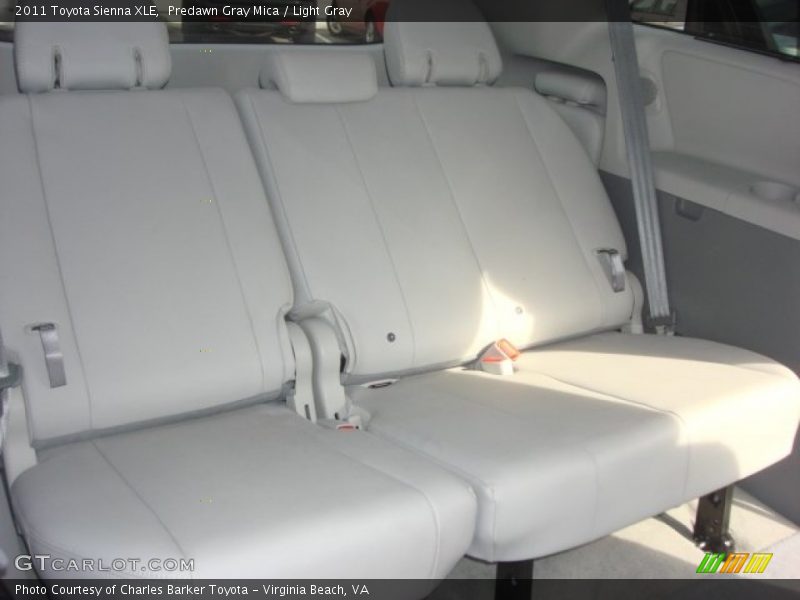 Predawn Gray Mica / Light Gray 2011 Toyota Sienna XLE