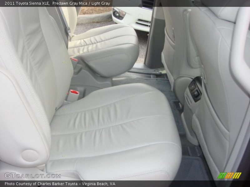 Predawn Gray Mica / Light Gray 2011 Toyota Sienna XLE