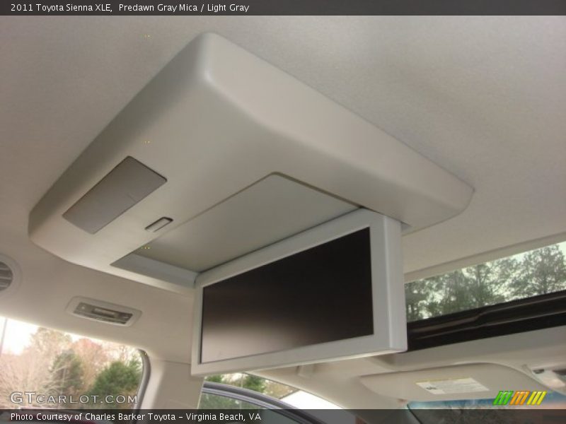 Predawn Gray Mica / Light Gray 2011 Toyota Sienna XLE