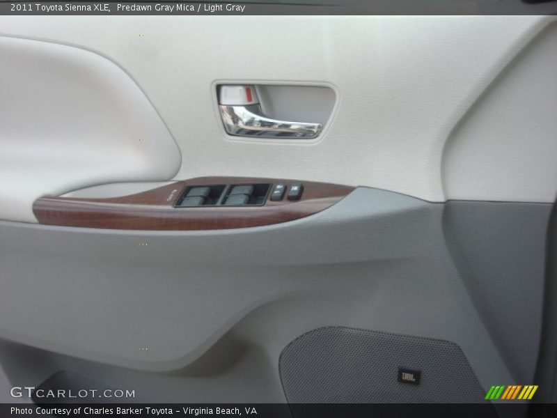 Predawn Gray Mica / Light Gray 2011 Toyota Sienna XLE