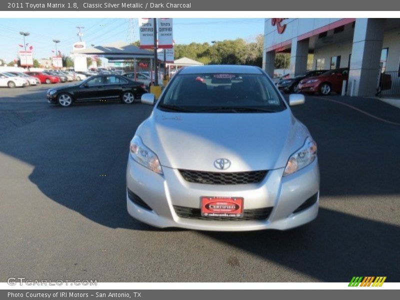 Classic Silver Metallic / Dark Charcoal 2011 Toyota Matrix 1.8