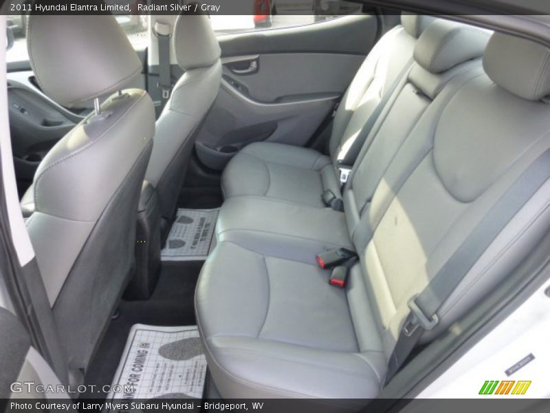 Radiant Silver / Gray 2011 Hyundai Elantra Limited