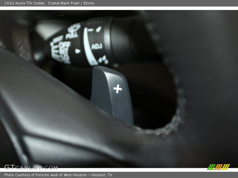 Crystal Black Pearl / Ebony 2010 Acura TSX Sedan