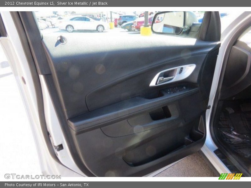 Silver Ice Metallic / Jet Black 2012 Chevrolet Equinox LS