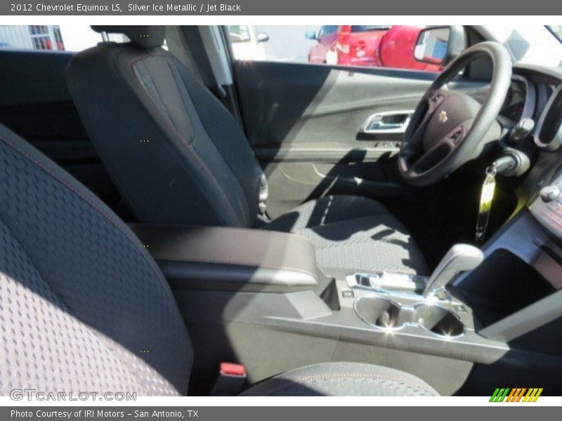 Silver Ice Metallic / Jet Black 2012 Chevrolet Equinox LS