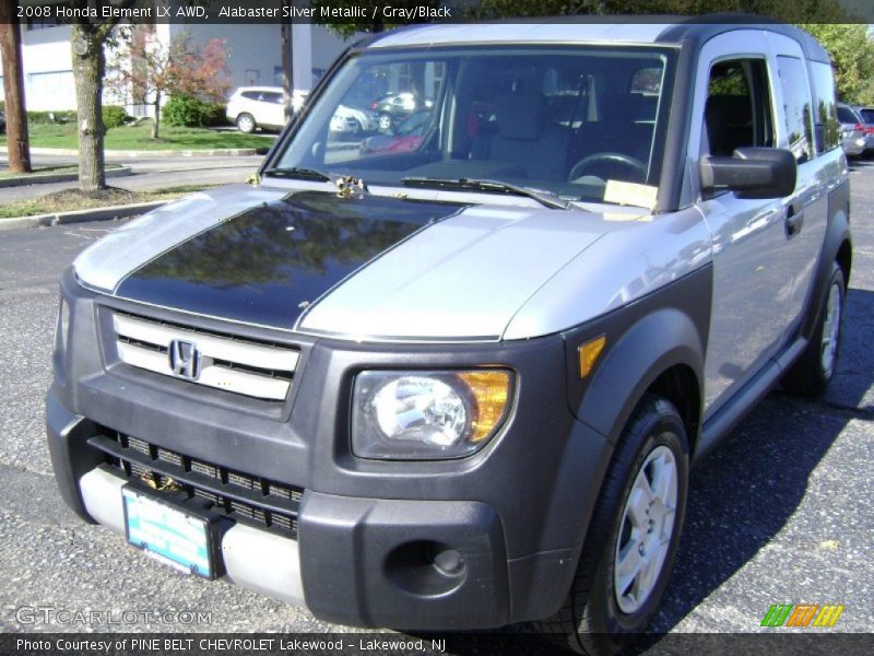 Alabaster Silver Metallic / Gray/Black 2008 Honda Element LX AWD