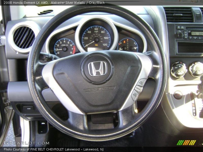 Alabaster Silver Metallic / Gray/Black 2008 Honda Element LX AWD