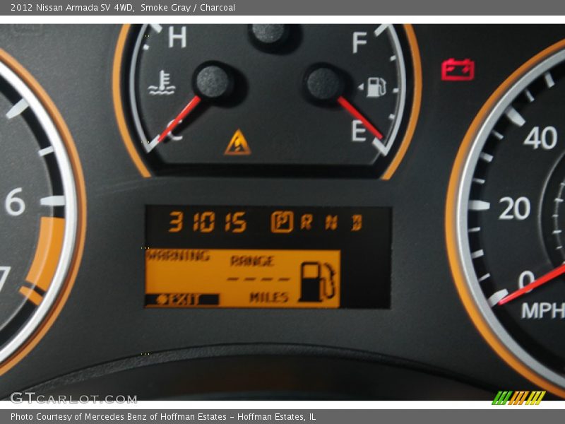 Smoke Gray / Charcoal 2012 Nissan Armada SV 4WD