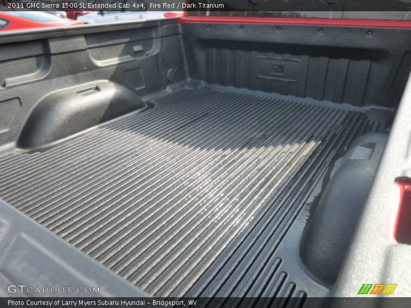 Fire Red / Dark Titanium 2011 GMC Sierra 1500 SL Extended Cab 4x4