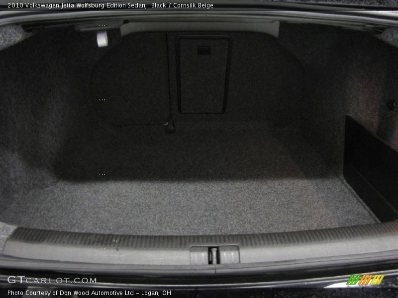 Black / Cornsilk Beige 2010 Volkswagen Jetta Wolfsburg Edition Sedan